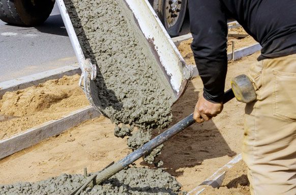 servicing concrete pouring in Latimer